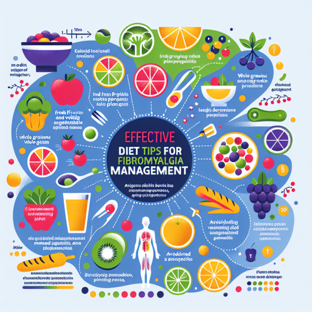 Effective Diet Tips for Fibromyalgia Management Healthy meal options for managing fibromyalgia symptoms with effective diet tips.