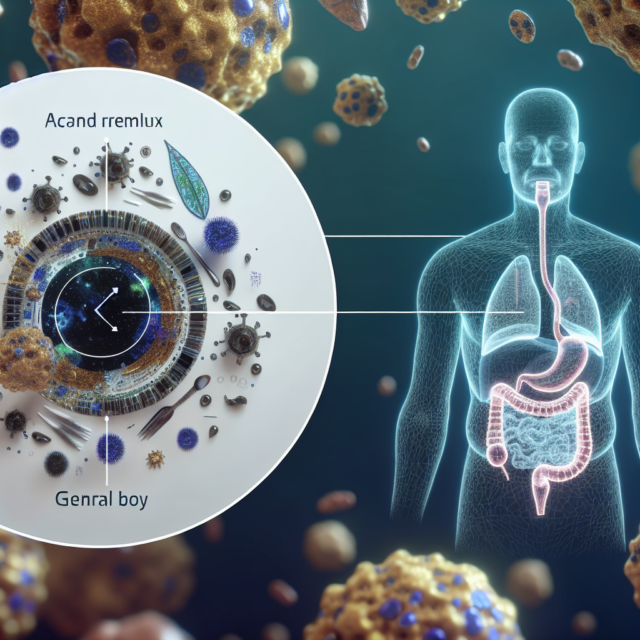 Exploring the Link Between Acid Reflux and Weight Loss: Important Insights Graphic showing the relationship between acid reflux and weight loss, with insights and management tips
