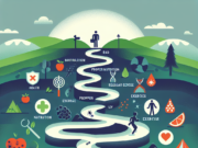 Lyme Disease Recovery: Steps to Regain Your Health Illustration of key elements for Lyme disease recovery, including healthy foods, exercise, and relaxation techniques