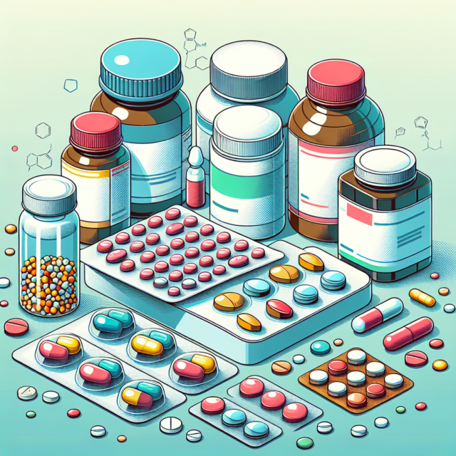 Prescription medications for treating ulcerative colitis, including biologics and anti-inflammatory drugs.