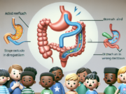 Understanding Acid Reflux in Children: Causes, Symptoms, and Effective Treatments Parent comforting child showing signs of acid reflux, illustrating common symptoms and care for pediatric acid reflux.