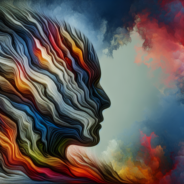 Person managing chronic pain while coping with mental health challenges Person dealing with chronic pain and mental health challenges, showing the link between long-term physical pain and emotional well-being.