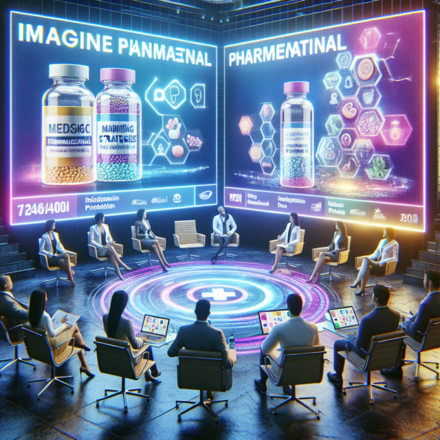 Effective Pharmaceutical Marketing Strategies to Elevate Your Brand Visual representation of pharmaceutical marketing strategies, including digital advertising and social media outreach.