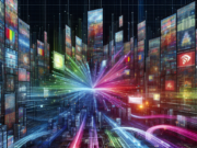 Maximizing ROI in Pharma: The Power of Ad Exchange for Targeted Campaigns Pharma marketer examining data on an ad exchange campaign dashboard.