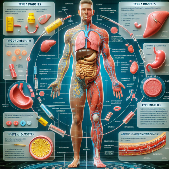 Medical tools and concepts related to diagnosing Type 1 Diabetes symptoms.