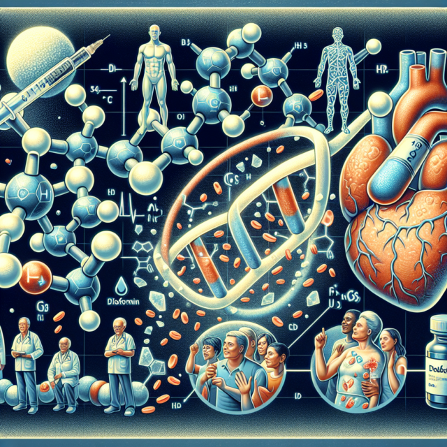 Metformin pills and stethoscope, illustrating diabetes management.