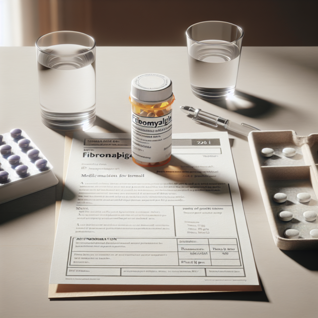 Pill bottles and supplements for fibromyalgia medication options