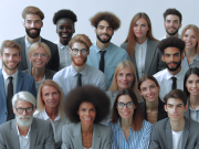 Audience Targeting in Pharma Marketing: Reaching the Right Patients and Providers A marketer reviewing audience segmentation data for a pharmaceutical campaign.