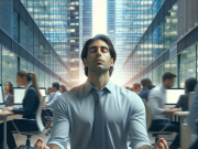 Anxiety Treatment Options: Effective Ways to Manage and Overcome Anxiety A serene scene of a person meditating in a quiet park, representing anxiety relief and self-care.