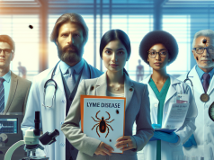 Healing Well Lyme: A Patient’s Guide to Recovery and Hope Doctor and patient in consultation about Lyme disease treatment and healing plans.