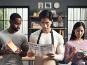 Living with Crohn’s Disease: Navigating Challenges and Finding Hope Together A person coping with Crohn’s disease, smiling despite stomach discomfort.