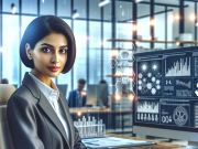 Maximizing ROI with Cost-Per-Action Strategies in Pharma Marketing Pharma marketing team collaborating on CPA strategies for maximizing ROI.