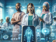 Innovative Diabetes Treatment Strategies: A Guide for Healthcare Professionals Healthcare professional utilizing a CGM device for diabetes care.