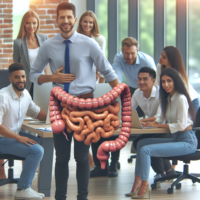 A person enjoying a healthy meal while managing ulcerative colitis.