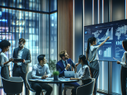 SEO Campaigns for Pharma Marketing: Strategies to Boost Visibility and Engagement Marketing professionals discussing SEO strategies for pharma campaigns.