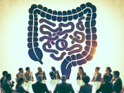 Healing Well with Ulcerative Colitis: Tips for Managing Symptoms and Living Comfortably Person meditating outdoors to promote healing well with ulcerative colitis.