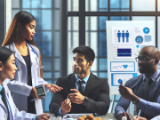 Blood Sugar Monitoring: Best Practices for Clinicians Doctor explaining blood sugar monitoring to a patient.