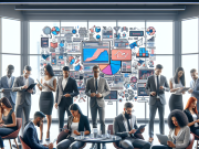 Programmatic Advertising Trends: Key Insights for Pharma Marketing Teams in 2025 Marketing team analyzing programmatic advertising trends for pharma in 2025.