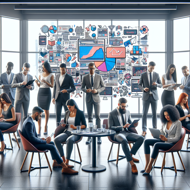 Marketing team analyzing programmatic advertising trends for pharma in 2025.