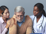Alzheimer’s and Diabetes: Understanding the Link and Clinical Strategies Doctor explaining Alzheimer’s risk factors to a diabetic patient.