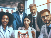 What to do after a Crohn’s disease causes Doctors discussing Crohn’s disease pain.