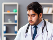 Obesity Trends and Diabetes: What Clinicians Need to Know Healthcare professional explaining obesity trends and diabetes risks to a patient.