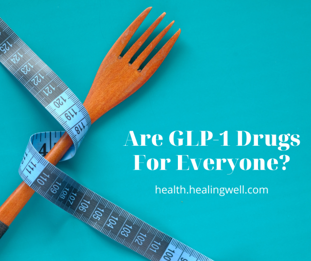 Fork Wrapped with Measuring Tape Symbolizing Weight Loss Fork with measuring tape representing GLP-1 drug weight management.