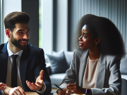 Google Ads Management Tips For Pharma Marketing Teams Pharma marketing team analyzing Google Ads management strategies on a laptop.