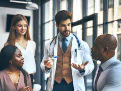 Prediabetes Testing: Understanding Methods and Interpreting Results A doctor talking to patients about prediabetes testing and prevention strategies.