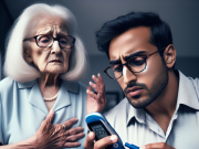 Alzheimer’s Treatment in Diabetic Patients: Strategies for Cognitive Health A physician explaining Alzheimer’s risk to a diabetic patient using a medical chart.