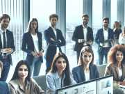 Social Media Advertising for Pharma: Strategies to Boost Engagement & Compliance Pharma marketing executives analyzing social media advertising metrics.