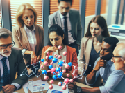 Insulin Degludec: Long-Acting Control for Better Outcomes Scientists in a lab studying Insulin Degludec for diabetes treatment.