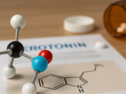 Understanding My Serotonin Levels Peaceful individual outside in the sun reflecting healthy serotonin balance. }