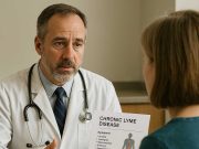 Chronic Lyme Disease: Symptoms, Controversies, and Long-Term Treatment Options Clinician explaining long-term Lyme disease symptoms and therapies to a patient