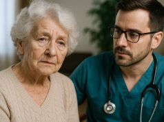 Alzheimer’s Risk Factors and Diabetes Doctor explaining Alzheimer’s risk factors to a patient with diabetes