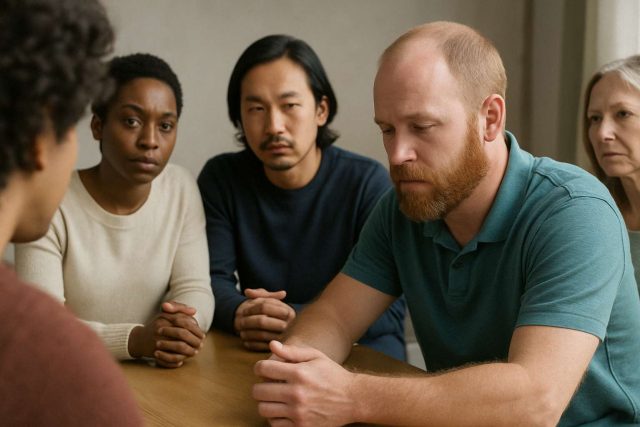 Patients interacting in an online Lyme disease support community