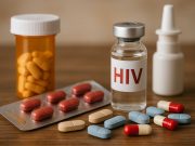 Advances in HIV medications Doctor reviewing HIV medication choices with a patient