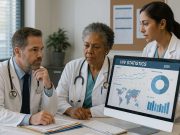 HIV Statistics and How They Have Changed Doctors discussing HIV statistics and trends in a medical office