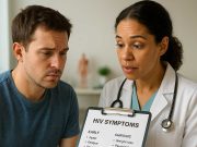 Do I Have HIV Symptoms? Understanding Early and Long-Term Signs Patient learning about HIV symptoms during a medical consultation