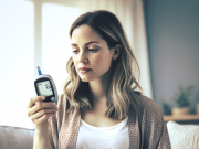 Newly Pregnant and the Risks of Gestational Diabetes Pregnant woman and doctor discussing gestational diabetes