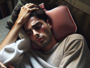 Chronic Pain Treatment Options: What Works and What to Consider Man frustrated by discussing chronic pain management strategies.