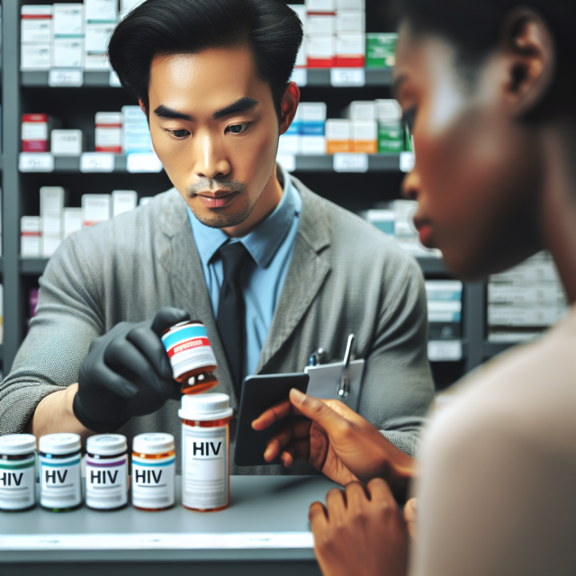 Doctor discussing HIV prevention medications with a patient