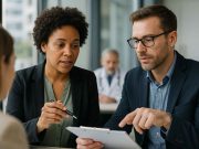 Does Referral Marketing Work in Pharma? Network diagram showing referral relationships in pharma marketing.