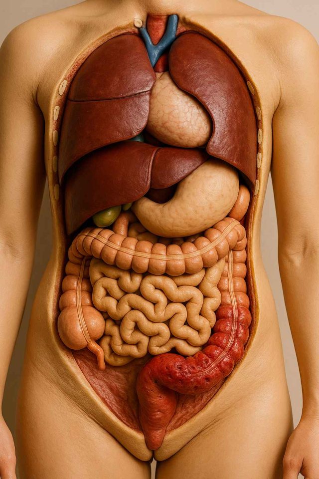 Physician and patient talking about ulcerative colitis and its effects on the body