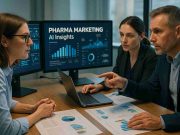 How Is AI Changing Pharma Marketing: What Brand Teams Need to Know Pharma marketing team using AI platform to plan omnichannel strategy in 2025
