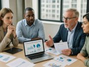 How to Choose the Right Pharma Marketing Vendor in 2025 Pharma marketing team reviewing vendor strategy documents in 2025