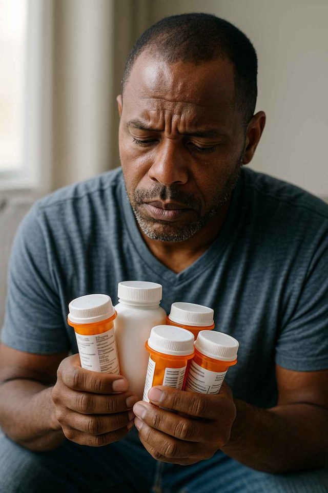Doctor and patient reviewing affordable HIV treatment plan