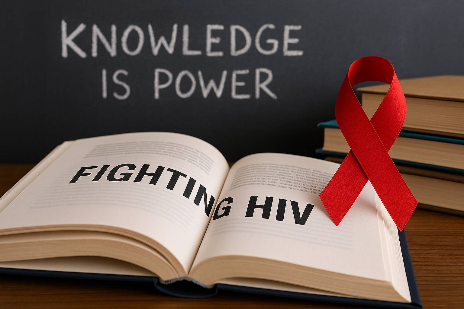 fighting-hiv-with-knowledge.jpg Public health educator discussing HIV facts in a small group