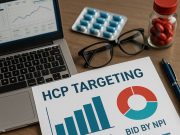 How Tap Native’s ‘Bid-by-NPI’ Is Transforming Pharma Marketing Precision Pharma marketer reviewing HCP targeting data with Bid by NPI charts.