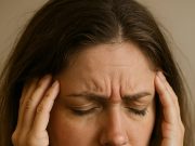 Why Anxiety symptoms Are Real Female adult showing common anxiety symptoms at home.